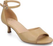 Journee Collection Jezzie Kitten Heel Sandal - Extra Wide Width Available