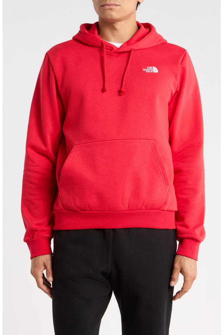 Evolution Simple Dome Regular Hoodie, Main, color, TNF RED