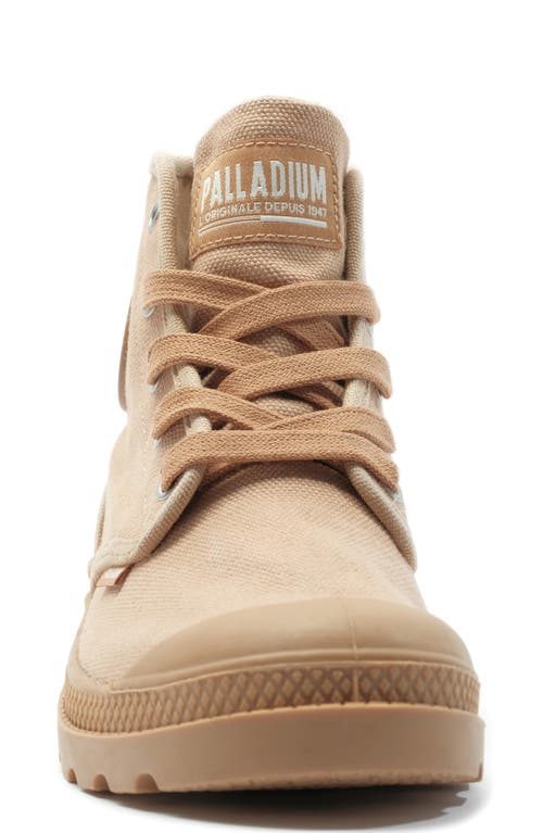 Palladium Pampa Hi Bootie In Chai Tan