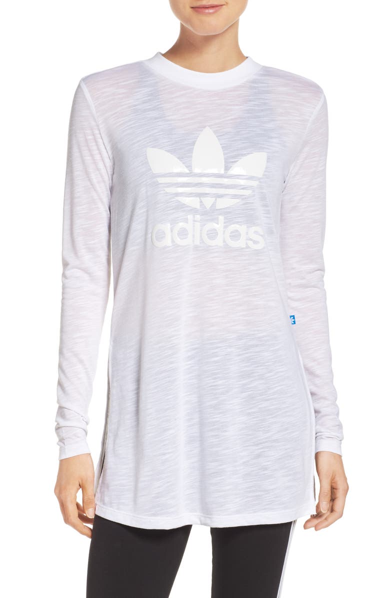 adidas Originals Trefoil Tee, Main, color, 