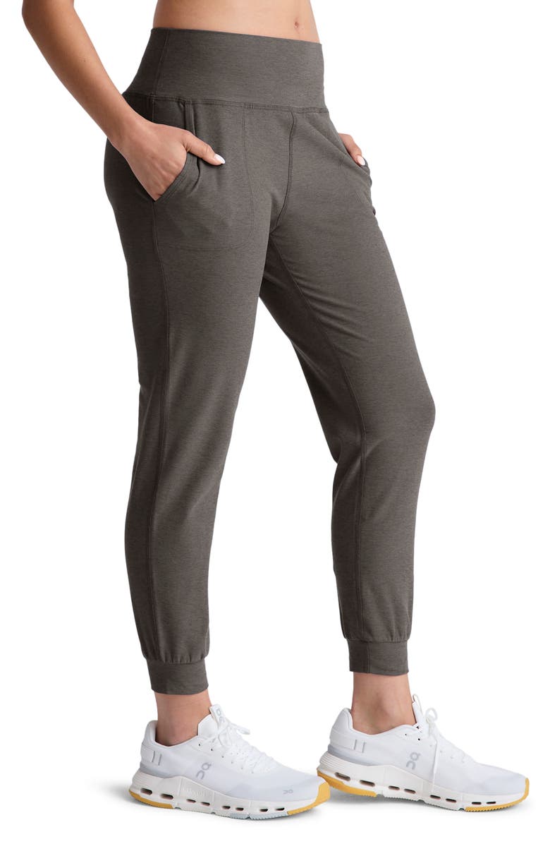 Beyond Yoga Space Dye Joggers, Alternate, color, True Gray Heather