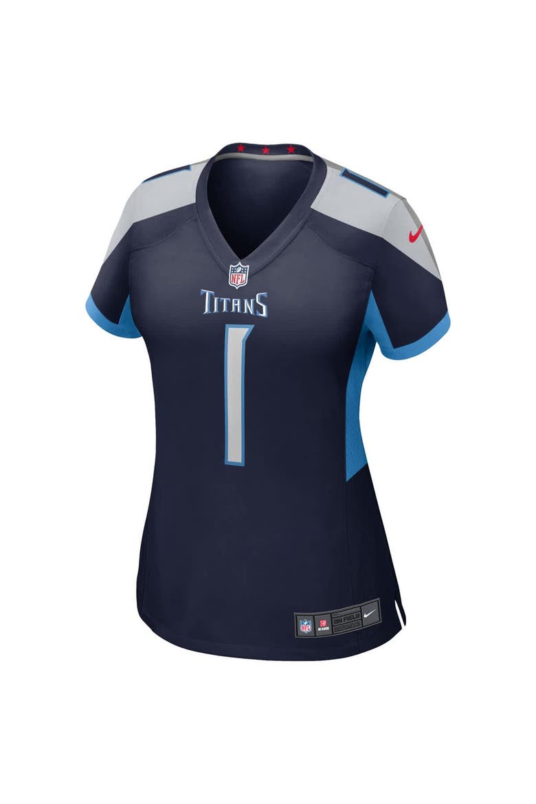 Women's Nike Cameron Ward Navy Tennessee Titans 2025 NFL Draft First Round Pick  Alternate Game Jersey, Alternate, color, Navy