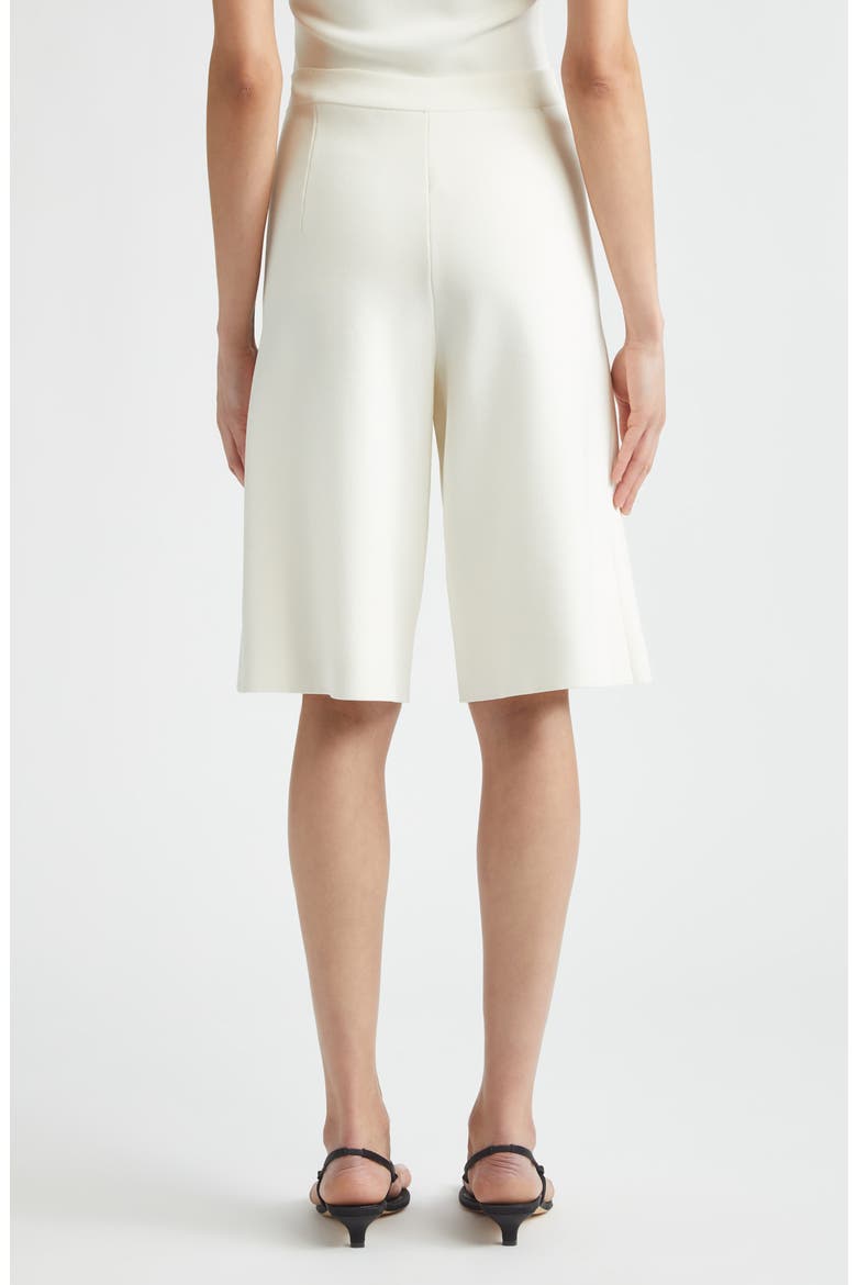 Knit Shorts, Alternate, color, WHITE