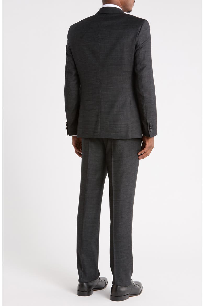 Huge Stretch Virgin Wool Suit, Alternate, color, GREY