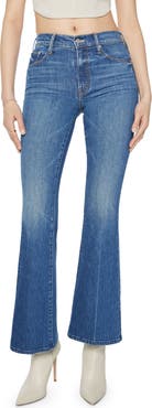 MOTHER The Weekend High Waist Stretch Denim Bootcut Jeans