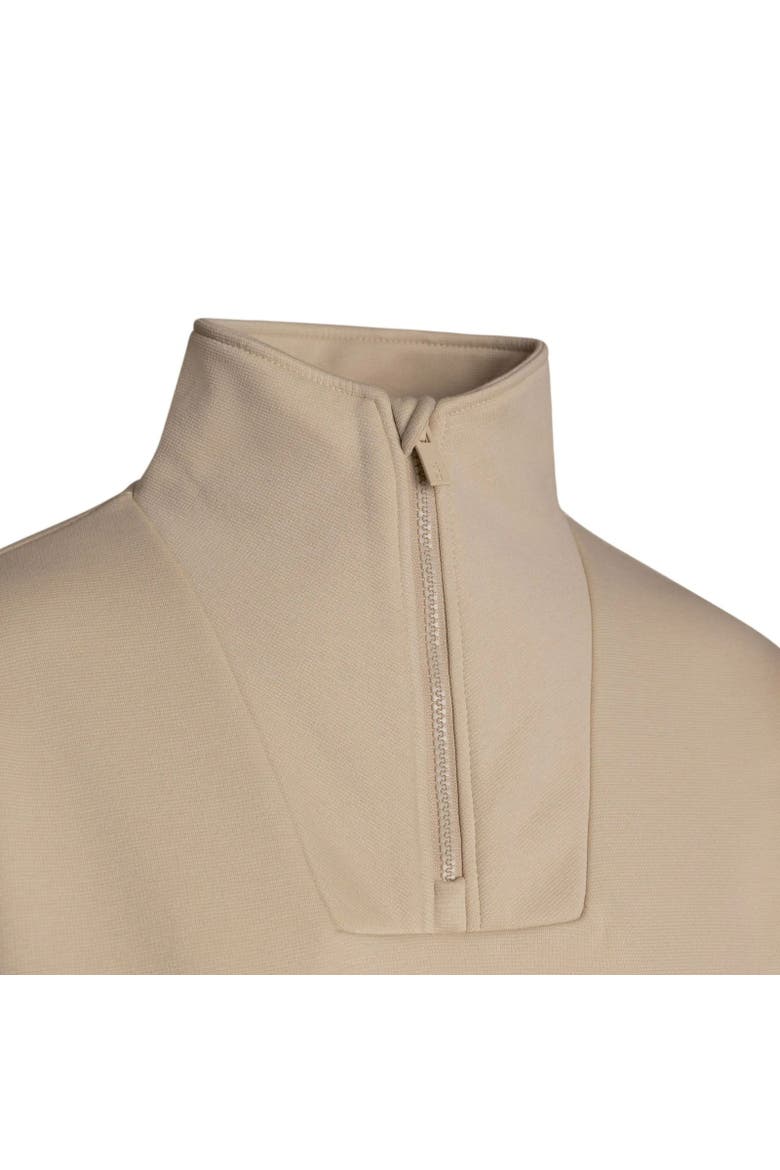 Siobhan Dlx Fleece Top, Alternate, color, Soft Stone
