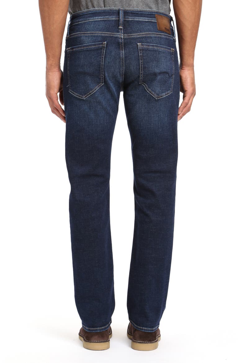 Zach Straight Leg Jeans, Alternate, color, DEEP BRUSHED ORGANIC MOVE