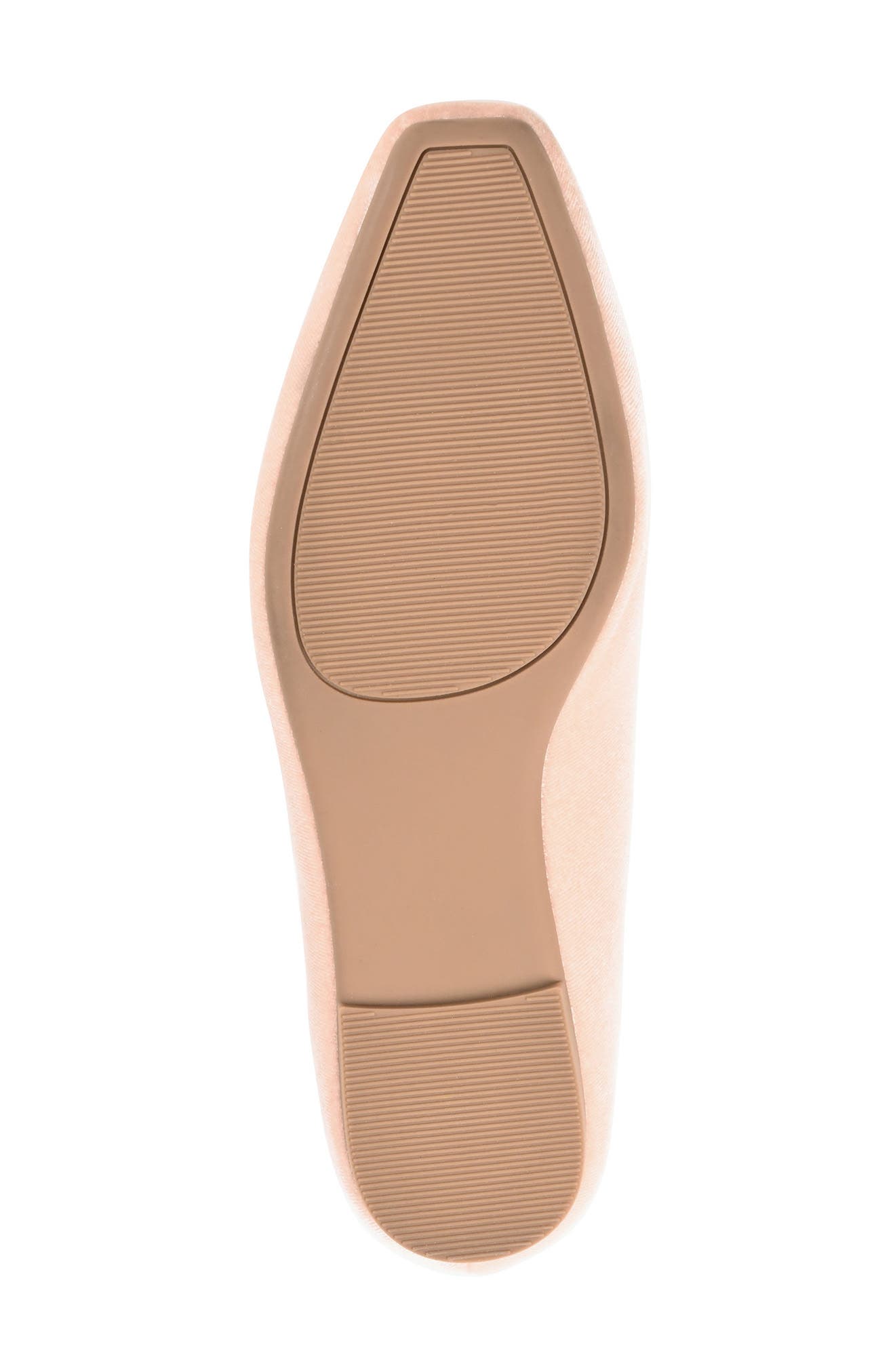 Silas Velvet Loafer, Alternate, color, NUDE