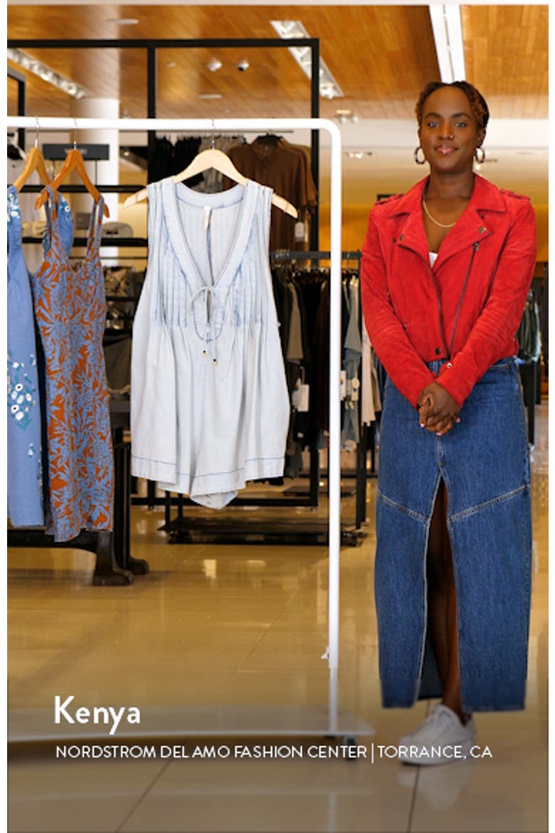 Webster Denim Romper video