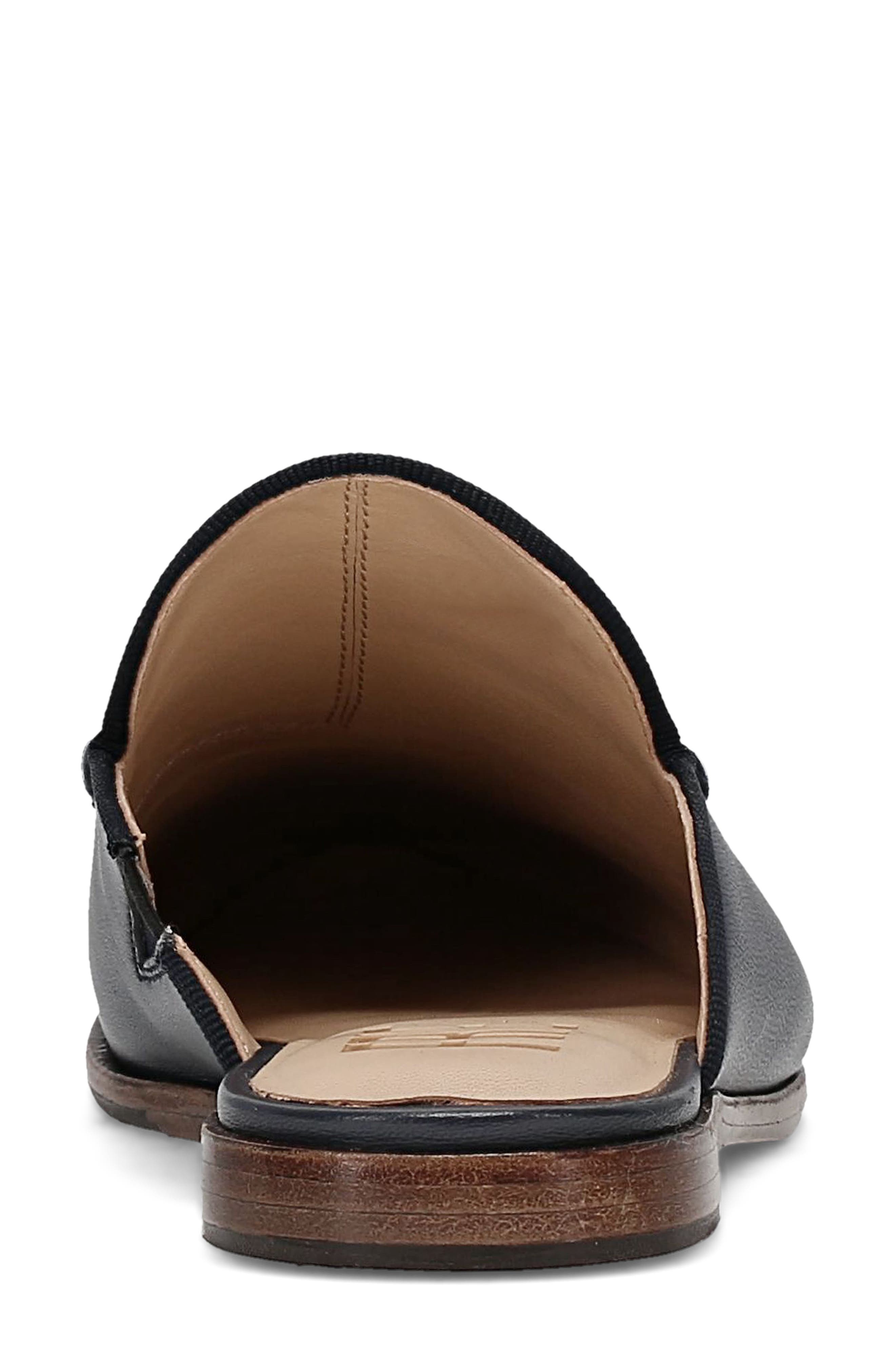 Faith Flat Mule, Alternate, color, NAVY