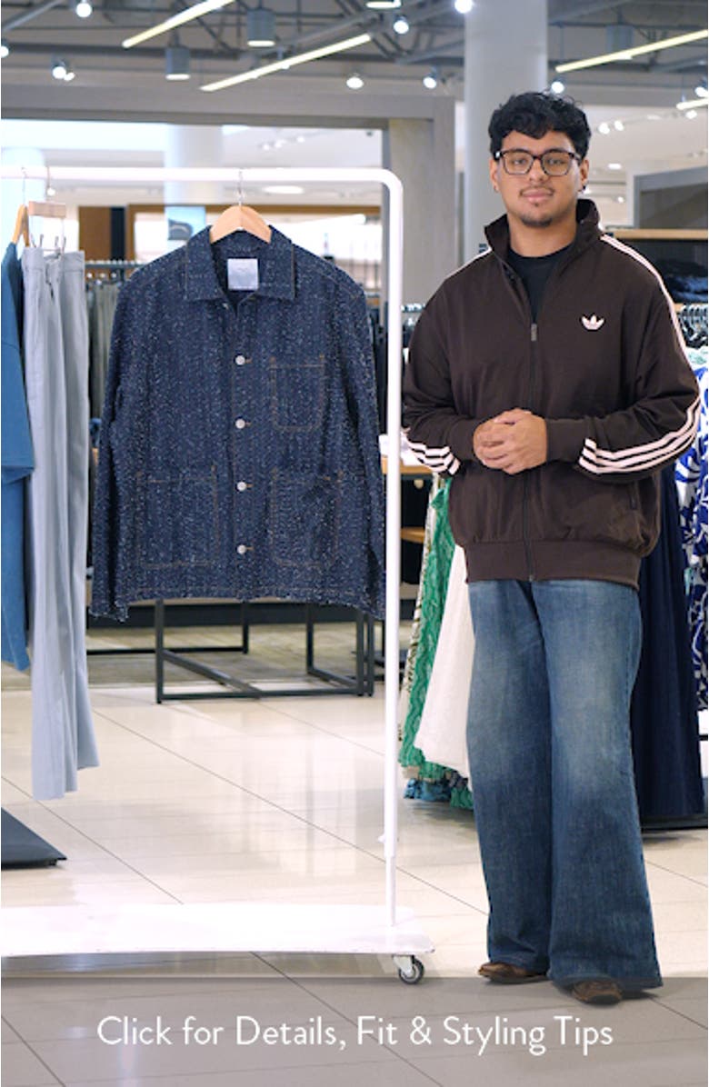 Parsons Thread Detail Denim Jacket, sales video thumbnail