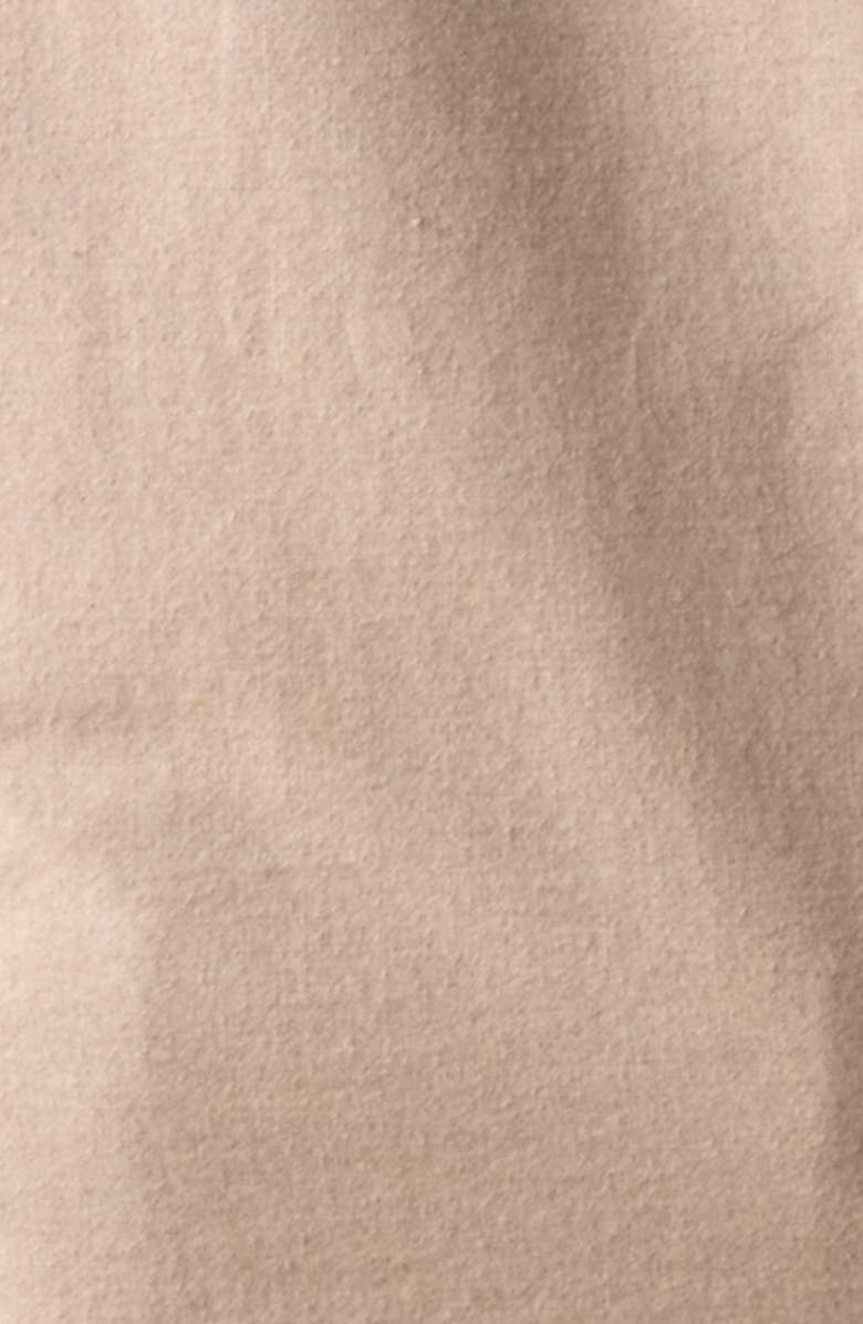 The Normal Brand Fairbanks Brushed Cotton Chamois Button-Up Shirt, Alternate, color, Fossil
