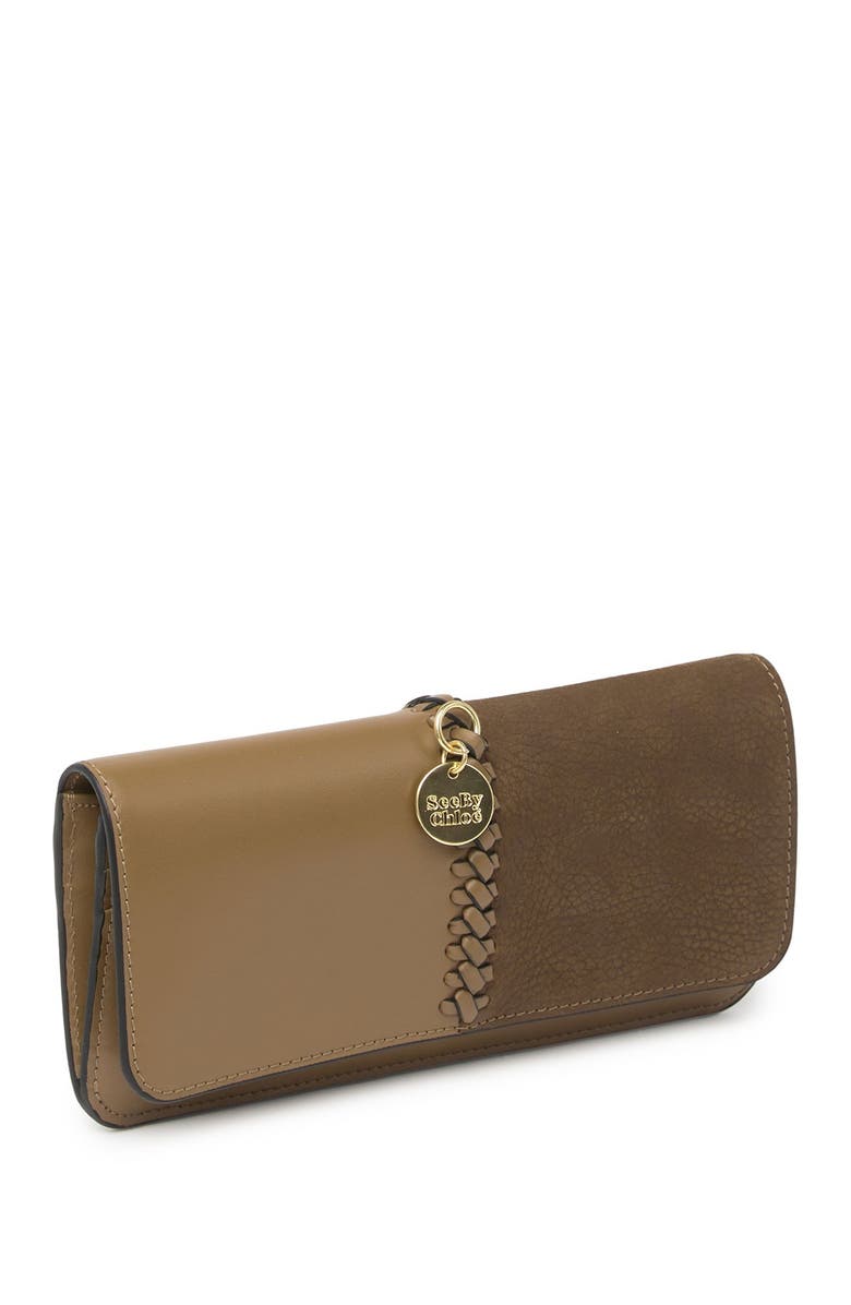 Chloé Tilda Whipstitch Wallet, Alternate, color,