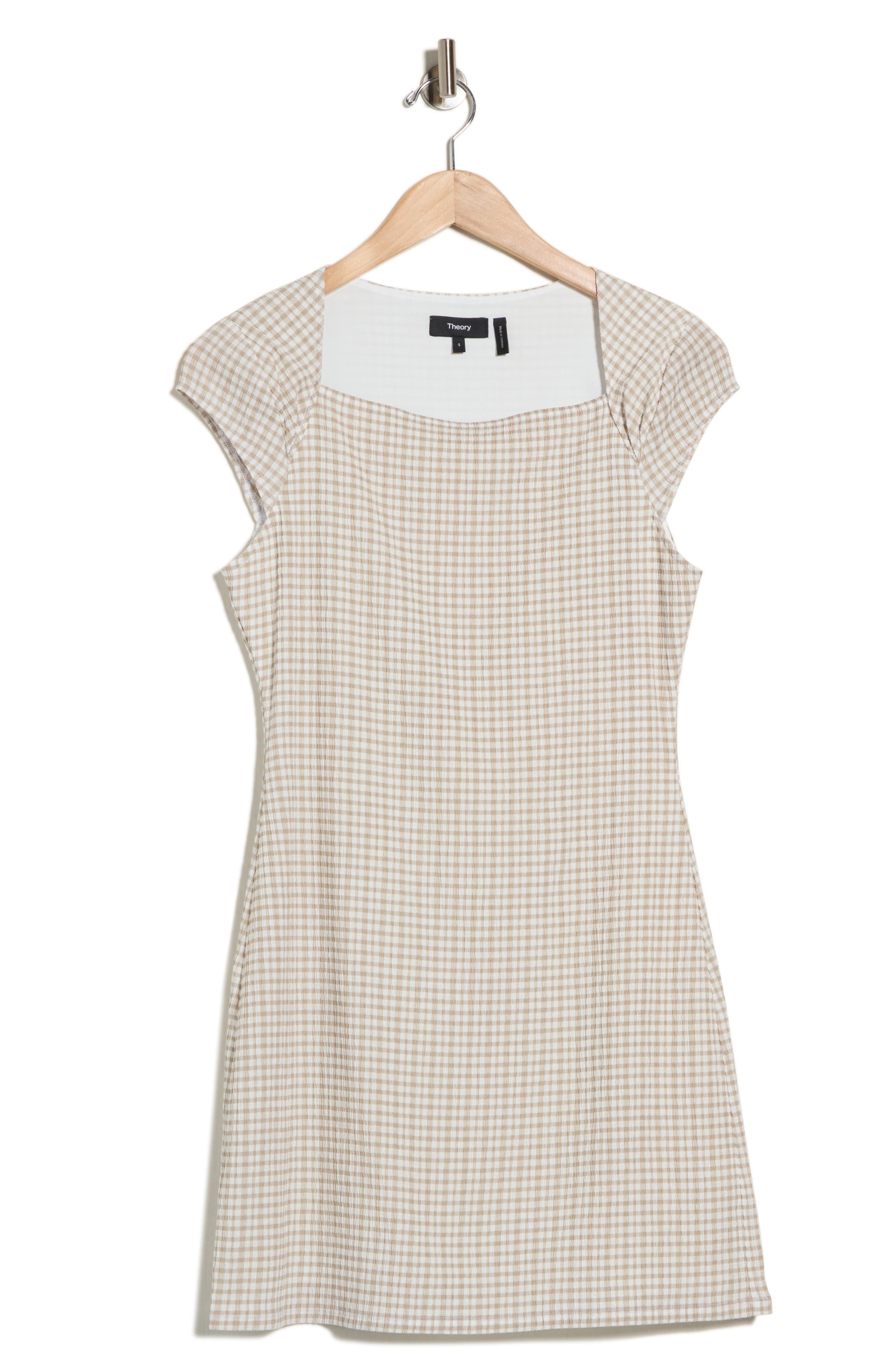 Check Print Dress