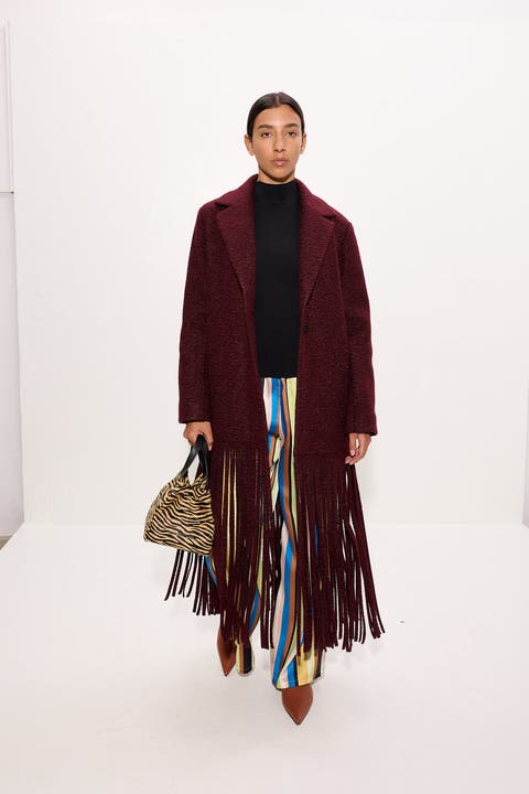 Vero Fringe Coat