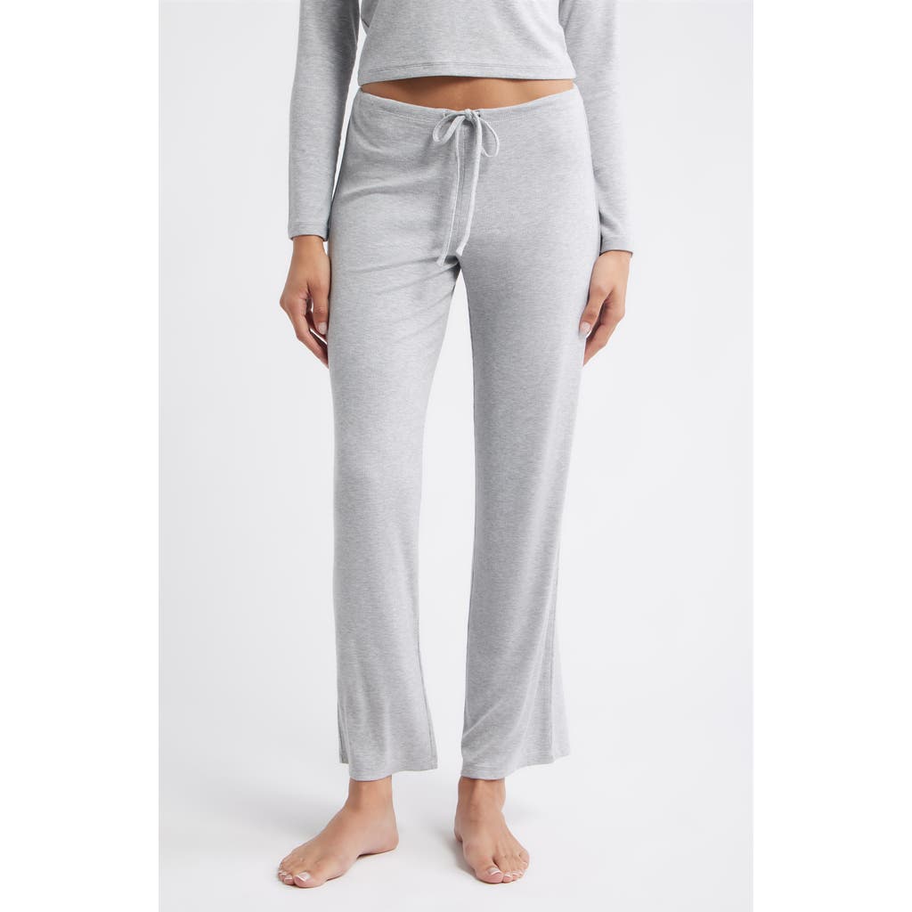 Open Edit Daydream Rib Loung Pants In Blue