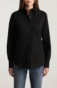 Mavi Jeans Long Sleeve Cotton Button-Up Shirt