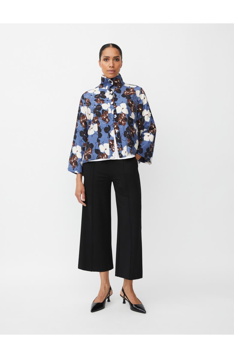 Masai Copenhagen MaJettie Floral Jacket, Alternate, color, Bijou Blue