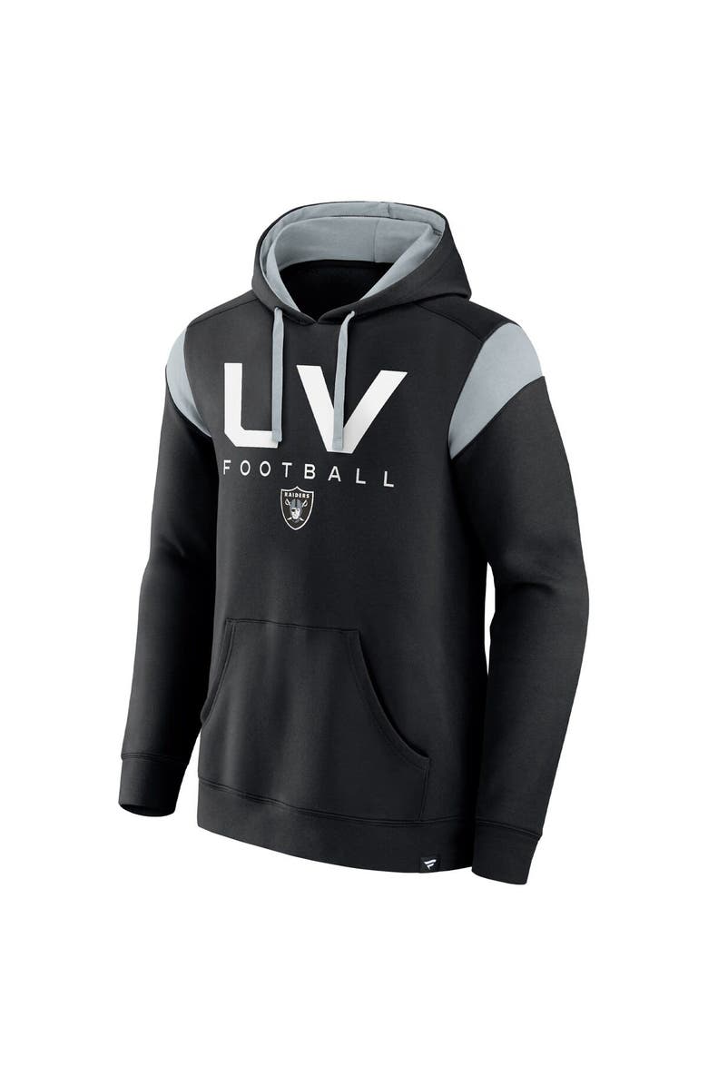 FANATICS Men's Fanatics Branded Black Las Vegas Raiders Call The Shot Pullover Hoodie, Alternate, color,