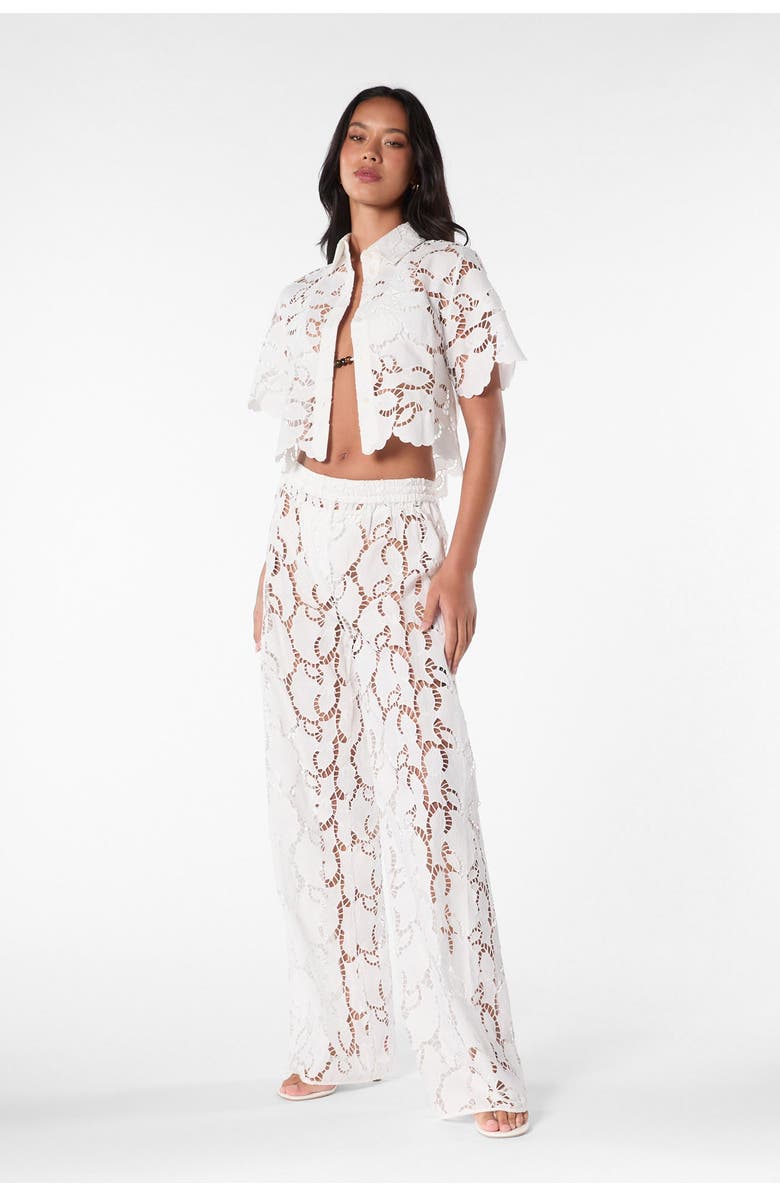 NICHOLAS Sonora Shirt, Main, color, Ivory