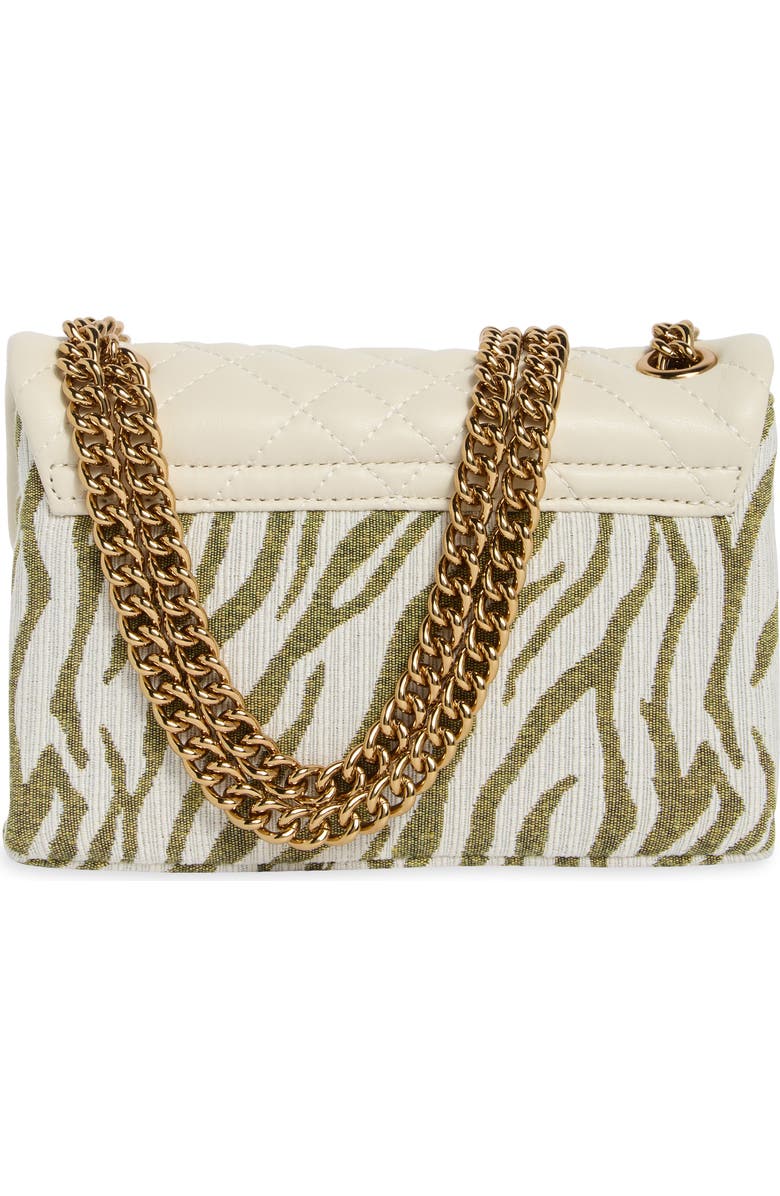 Kurt Geiger London Mini Brixton Mixed Media Crossbody Bag, Alternate, color, Open Green