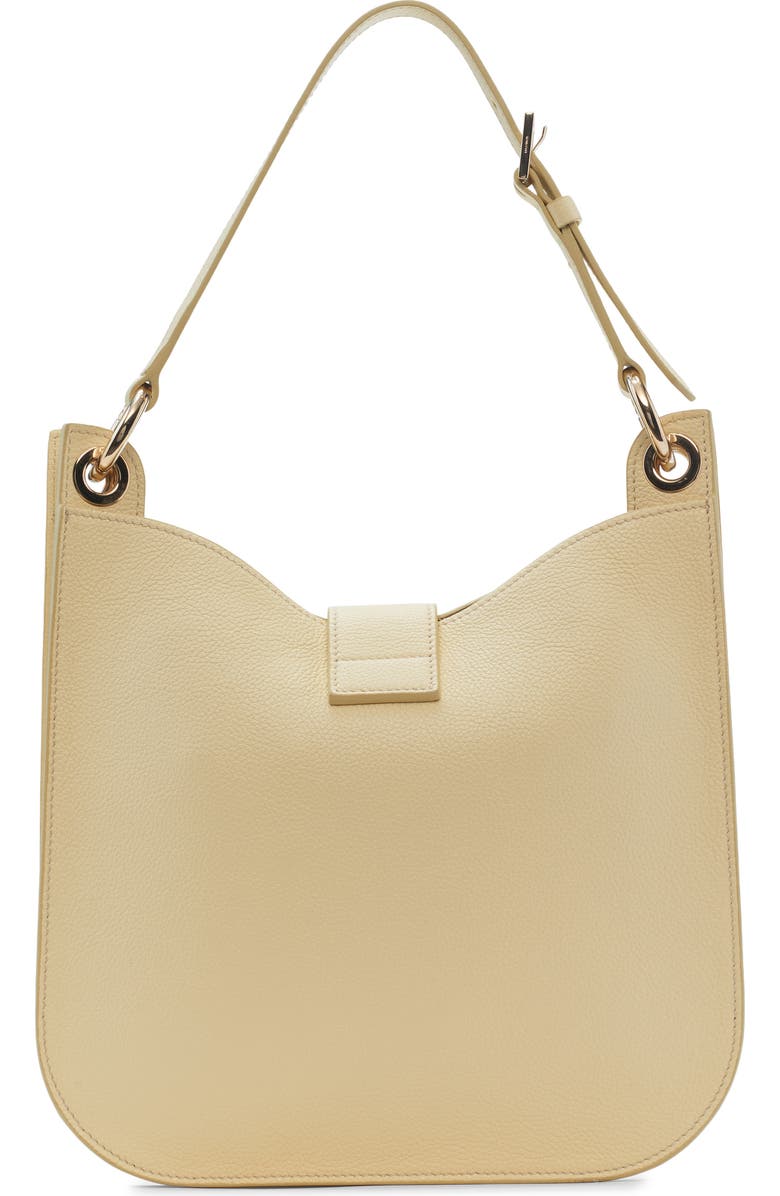TOM FORD Small Tara Leather Top Handle Bag, Alternate, color, Double Cream