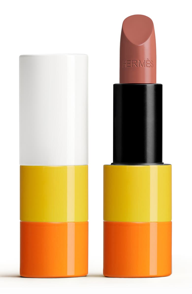 Hermès Rouge Hermès - Satin Finish Lipstick - Limited Edition, Main, color, Beige Cocktail