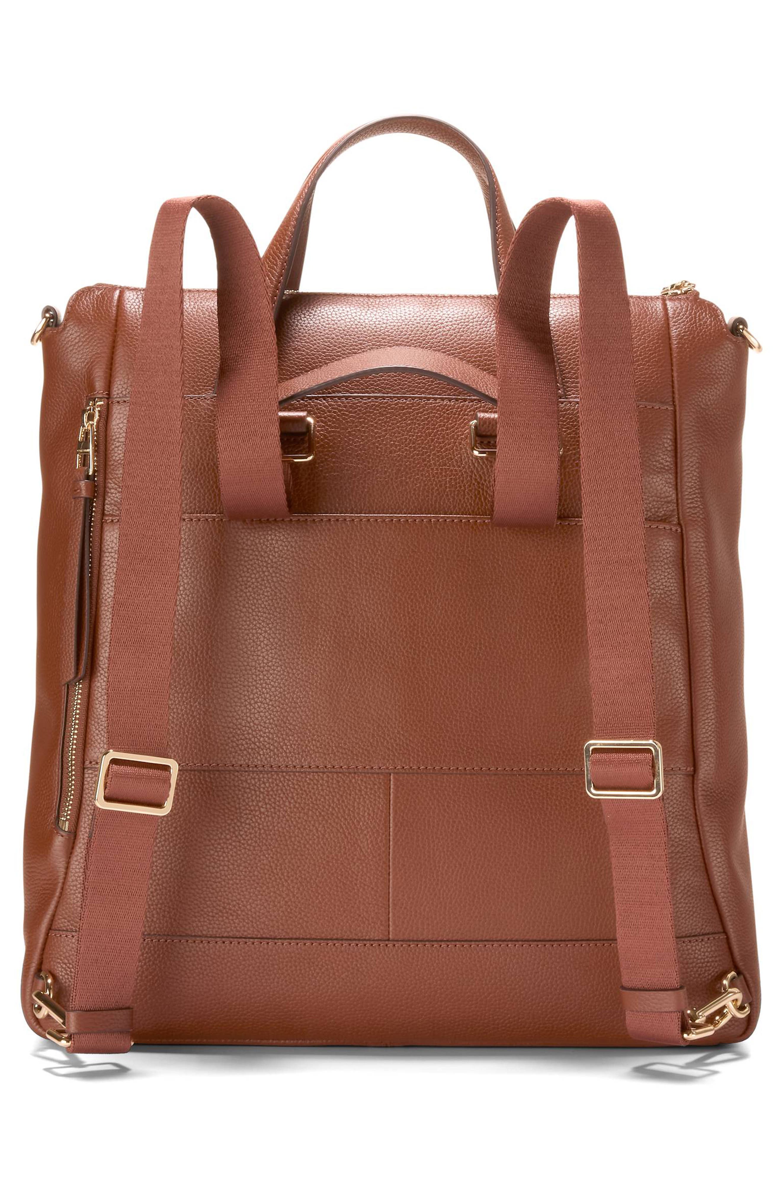 Cole Haan The Essential Leather Backpack, Alternate, color, 