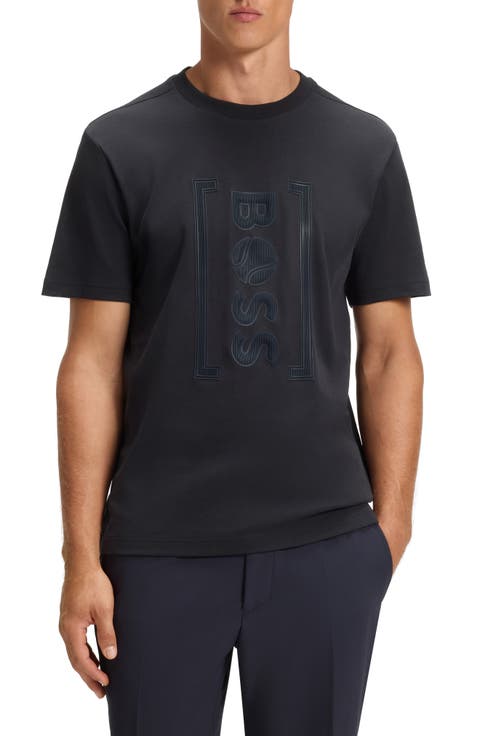 Iconic Tennis Logo Graphic T-Shirt