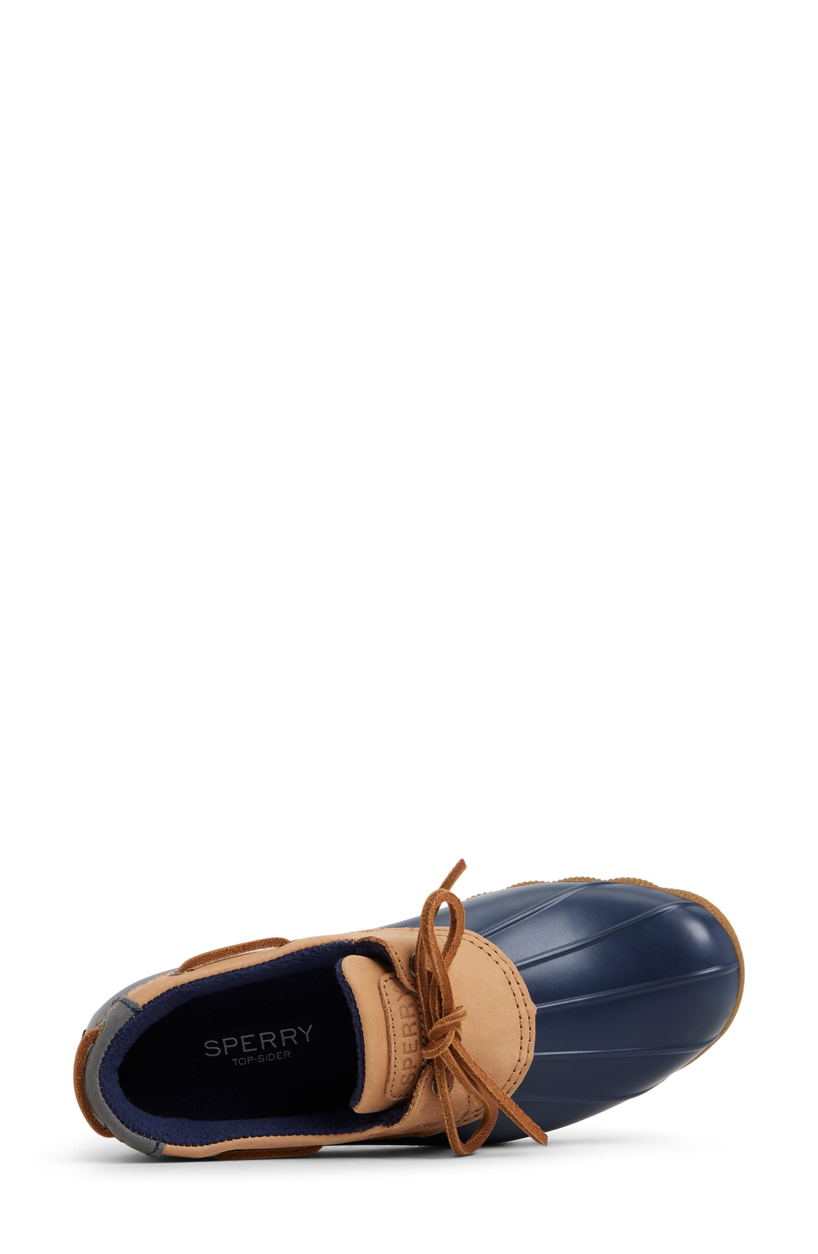 Sperry Saltwater Waterproof Rain Shoe, Alternate, color, Tan