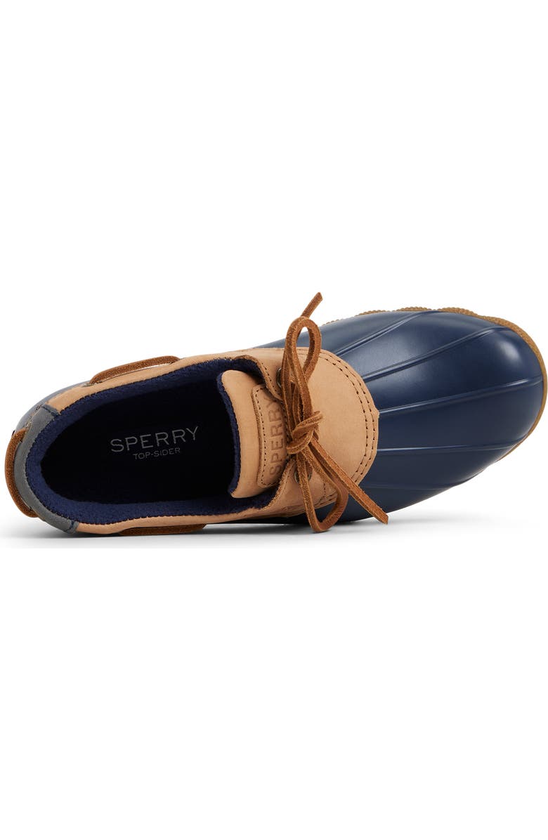 Sperry Saltwater Waterproof Rain Shoe, Alternate, color, Tan
