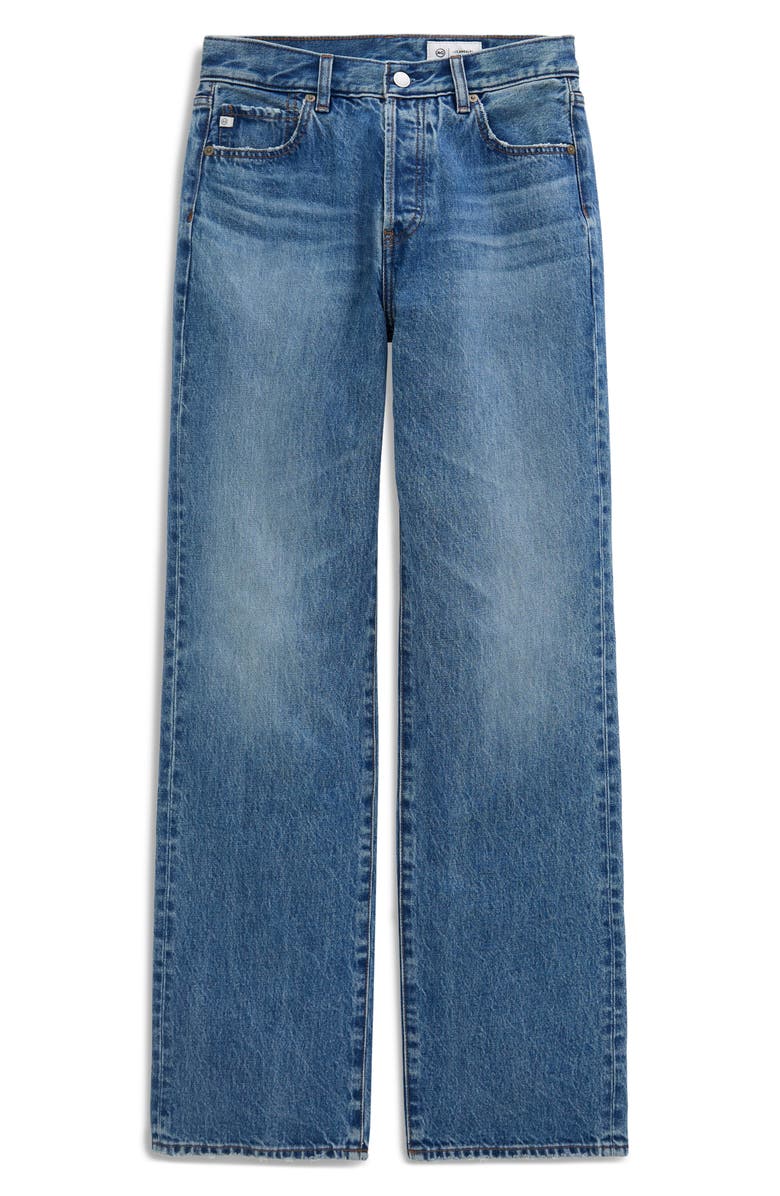 AG Sydney High Waist Relaxed Straight Leg Jeans, Alternate, color,