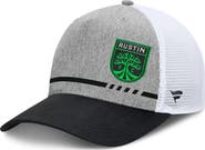 FANATICS Men's Fanatics Heather Gray Austin FC Low Block Trucker Adjustable Hat