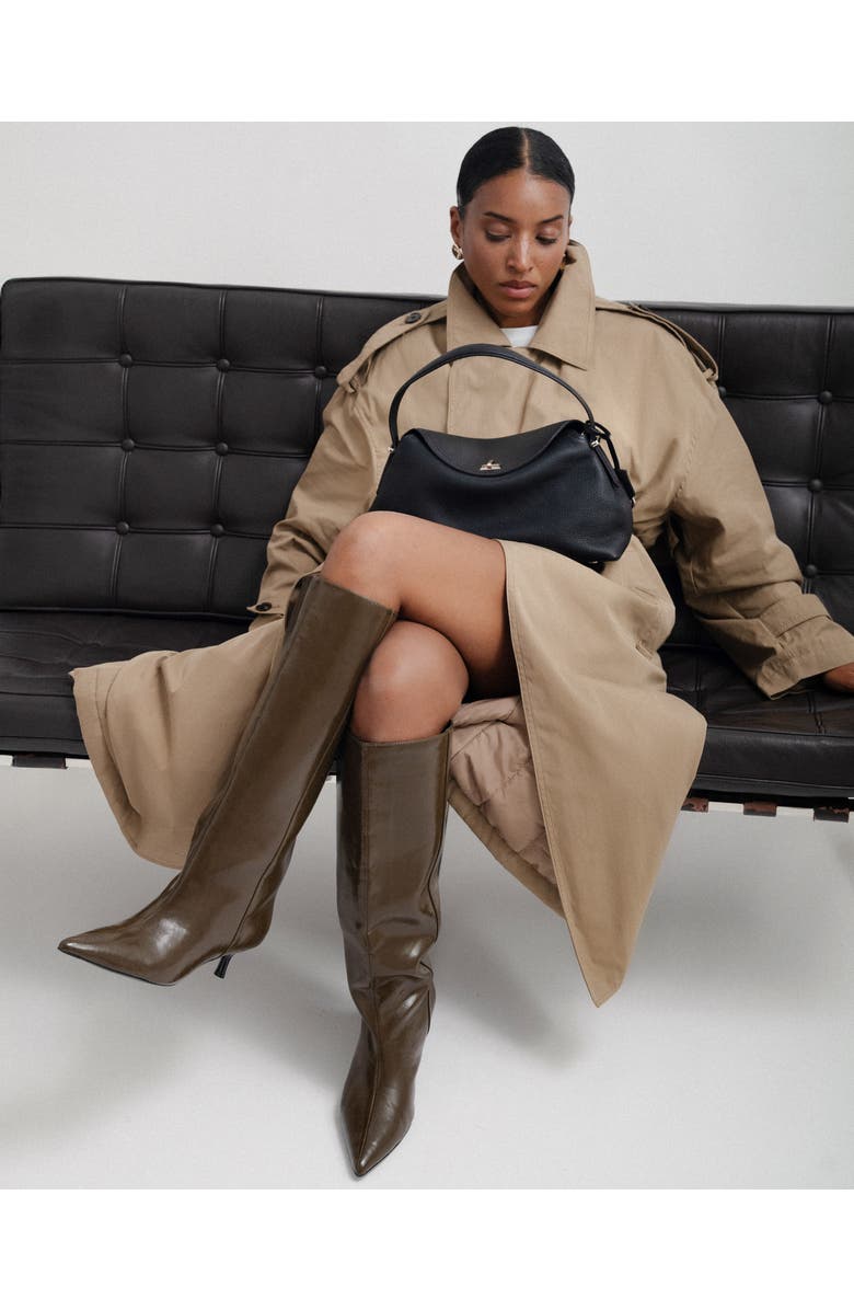 Bob Oré Blue Collection Zephyr Handbag, Alternate, color, Black