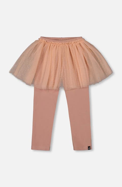 Leggings with Tulle Skirt (Little Kid & Big Kid)