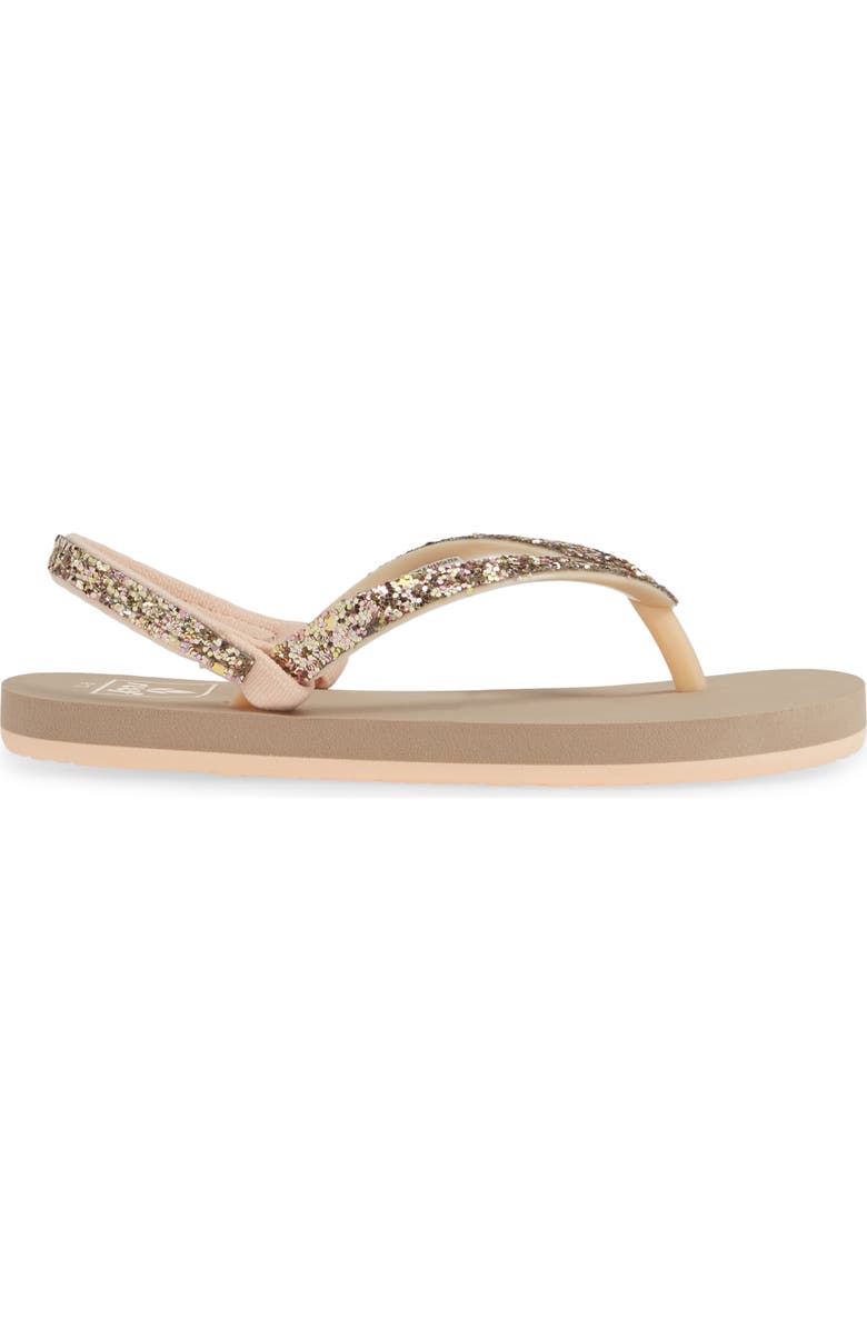 Reef Little Stargazer Glitter Sandal, Alternate, color,