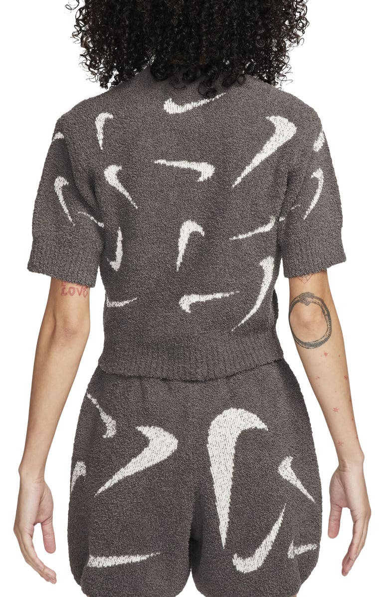 Nike Sportswear Phoenix Cozy Bouclé Top, Alternate, color,