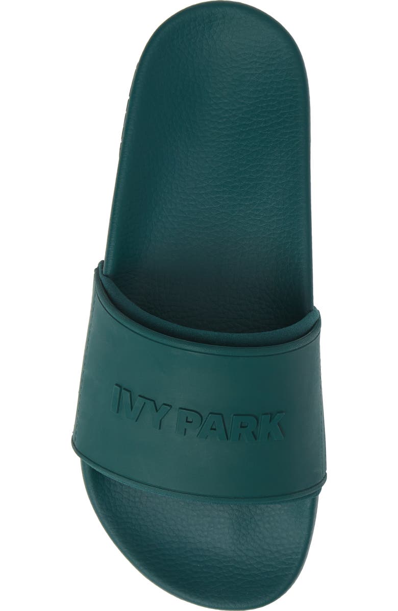 IVY PARK<sup>®</sup> Embossed Logo Slide Sandal, Alternate, color,
