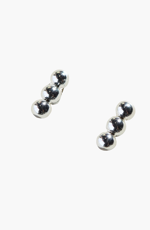 Chloe Bar Stud Earrings
