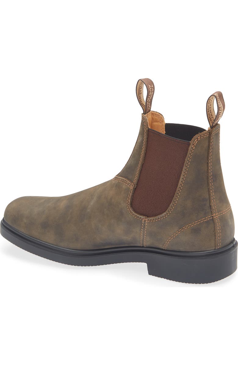 Blundstone Footwear Plain Toe Chelsea Boot, Alternate, color, Rustic Brown