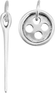 UNODE50 Button & Needle Earrings