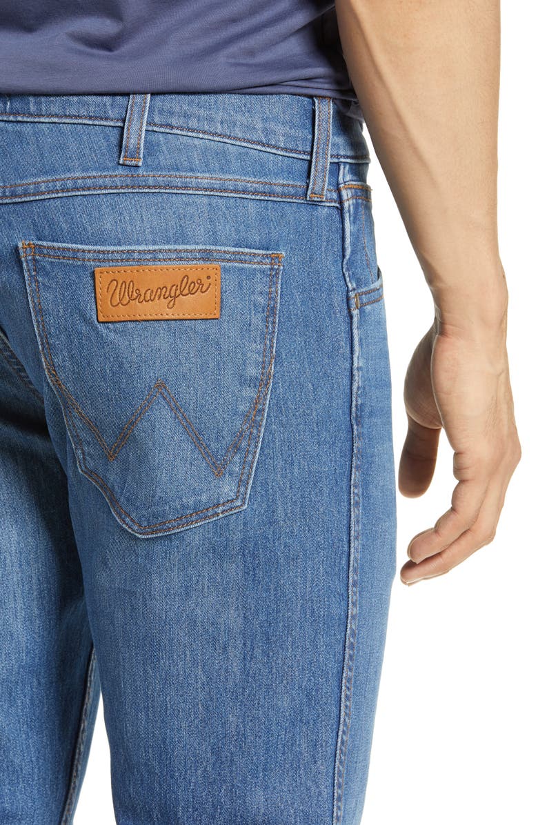 Wrangler Greensboro Straight Leg Jeans, Alternate, color,