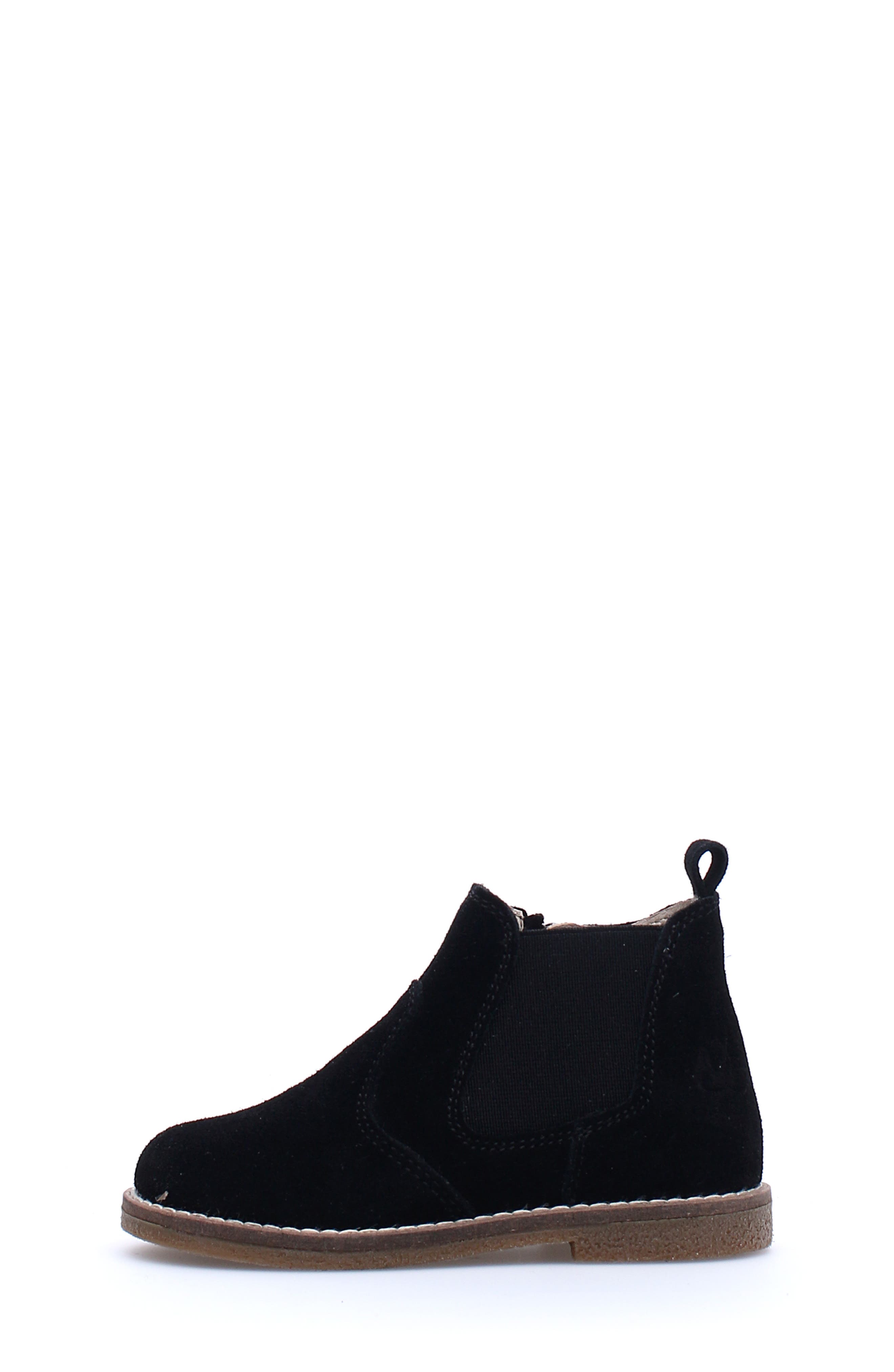 Naturino Arthur Chelsea Boot, Alternate, color, Black Suede