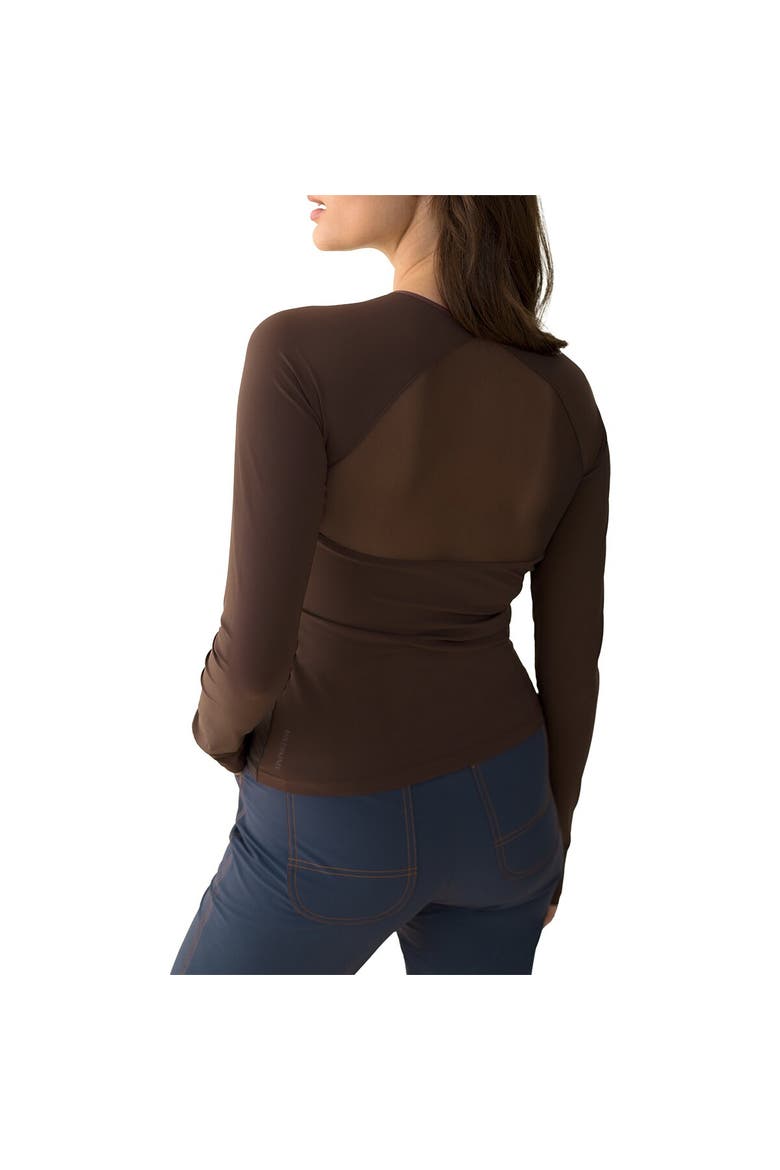 Trail Tech Long-Sleeve Shirt - Women's, Alternate, color, Burl