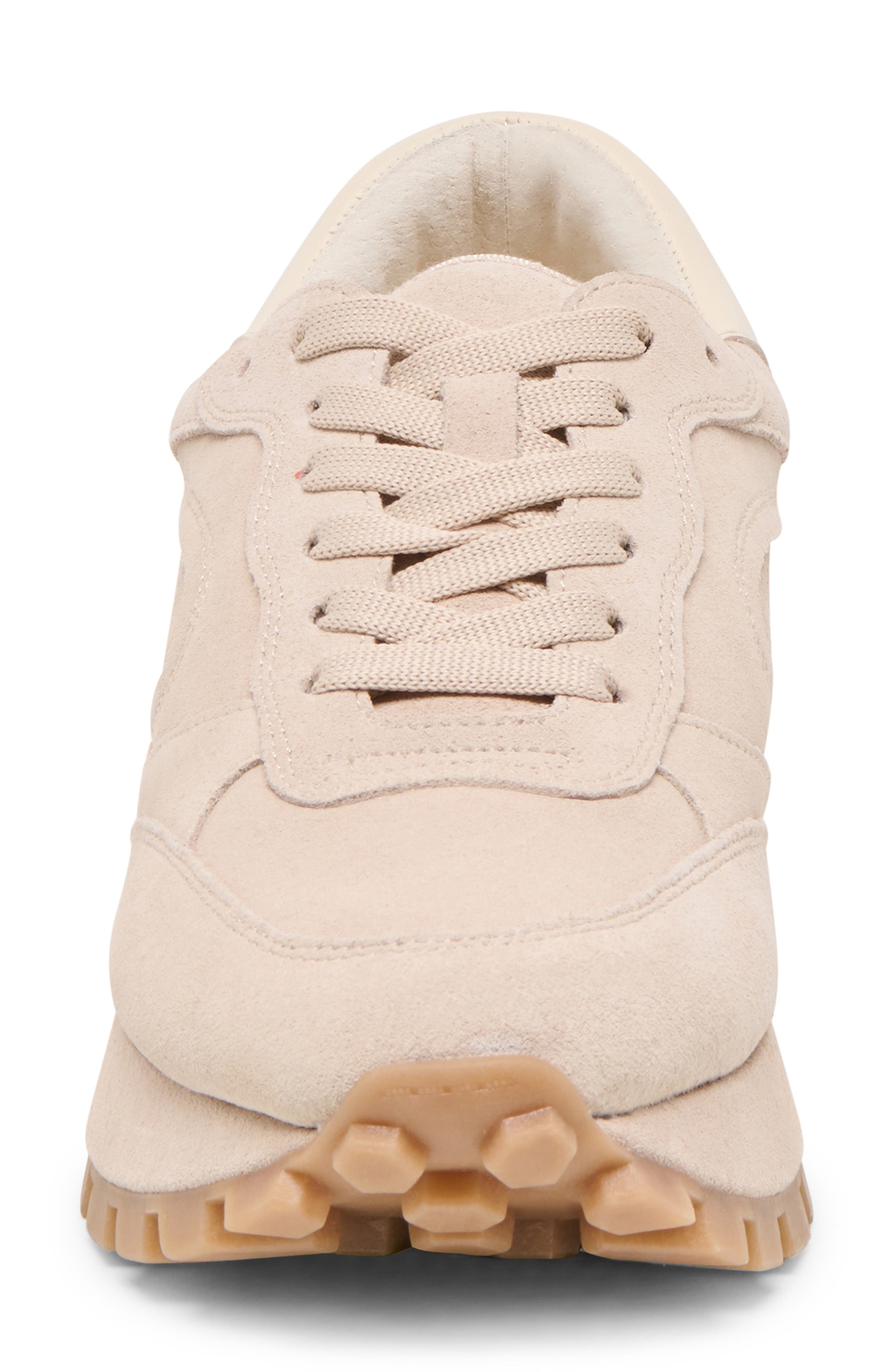 Dolce Vita Tricia Sneaker, Alternate, color, Light Taupe Suede
