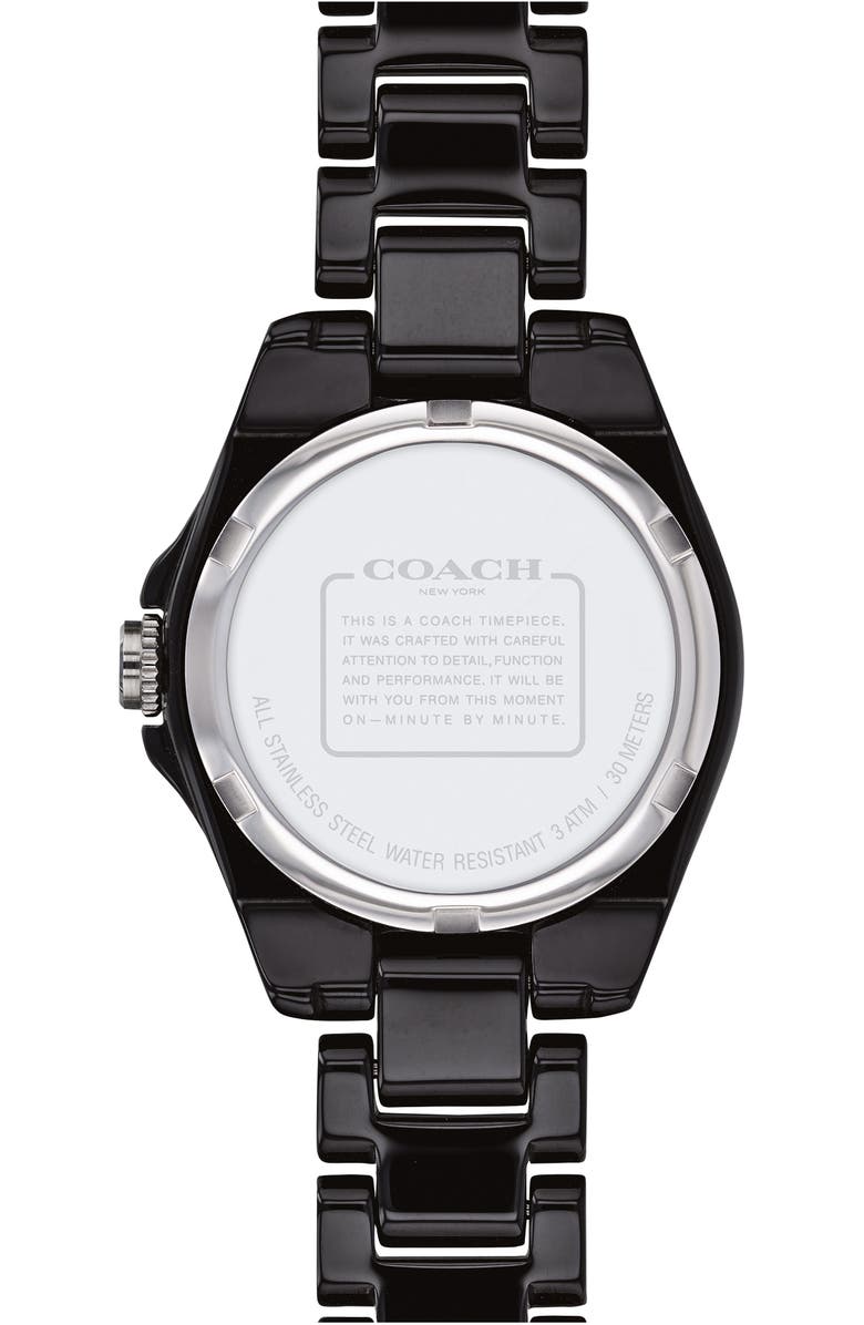 COACH Astor Ceramic Bracelet Watch, 28mm, Alternate, color, 