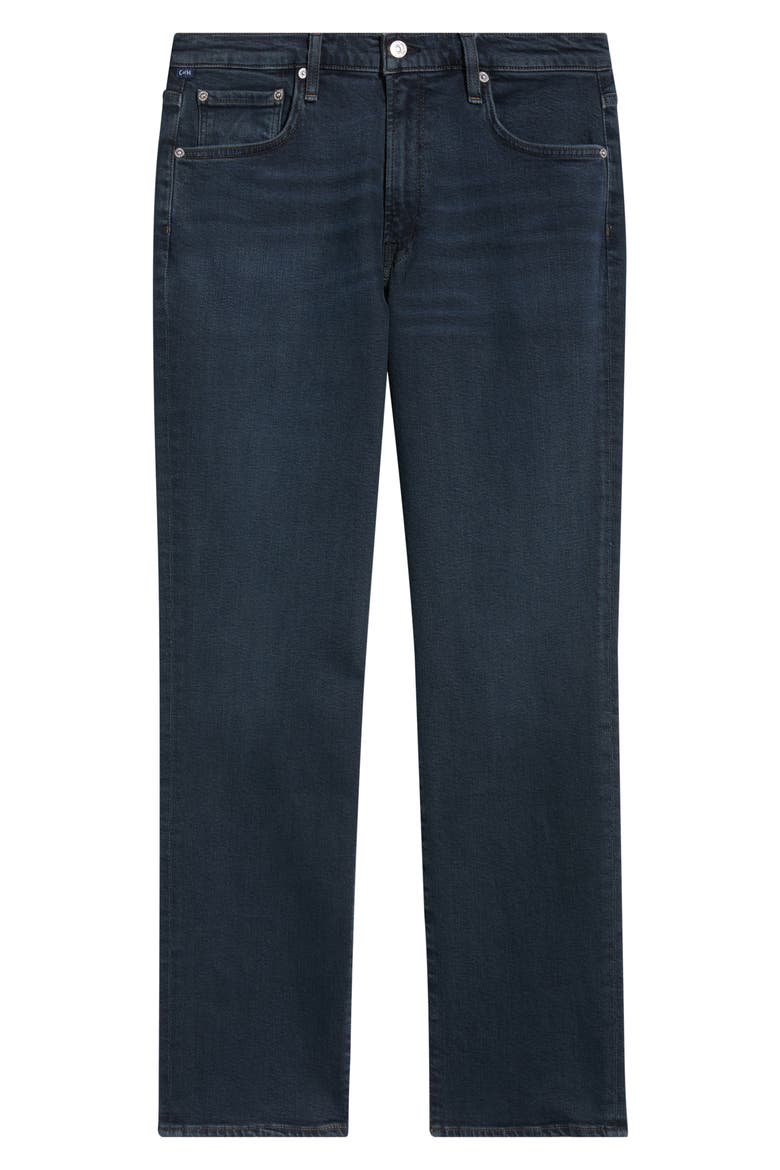 Elijah Relaxed Straight Leg Jeans, Alternate, color, VIDROS DARK INDIGO