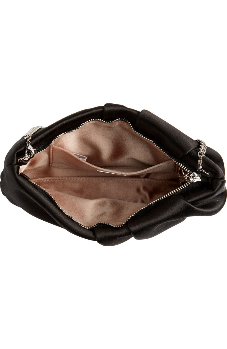 Jimmy Choo Bonny Satin Clutch, Alternate, color,