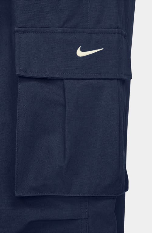 Nike Sportswear Loose Woven Cargo Pants In Blue