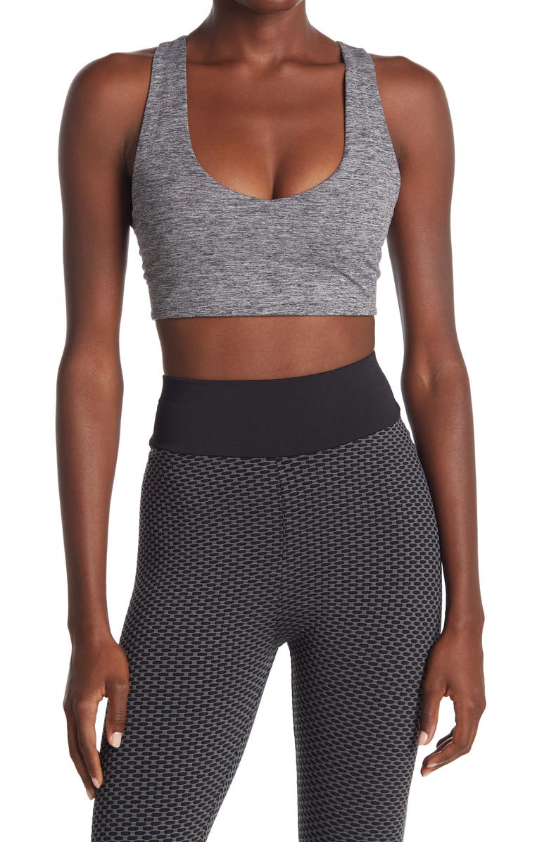 Z by Zella Downtown Lounge Sports Bra, Main, color, 